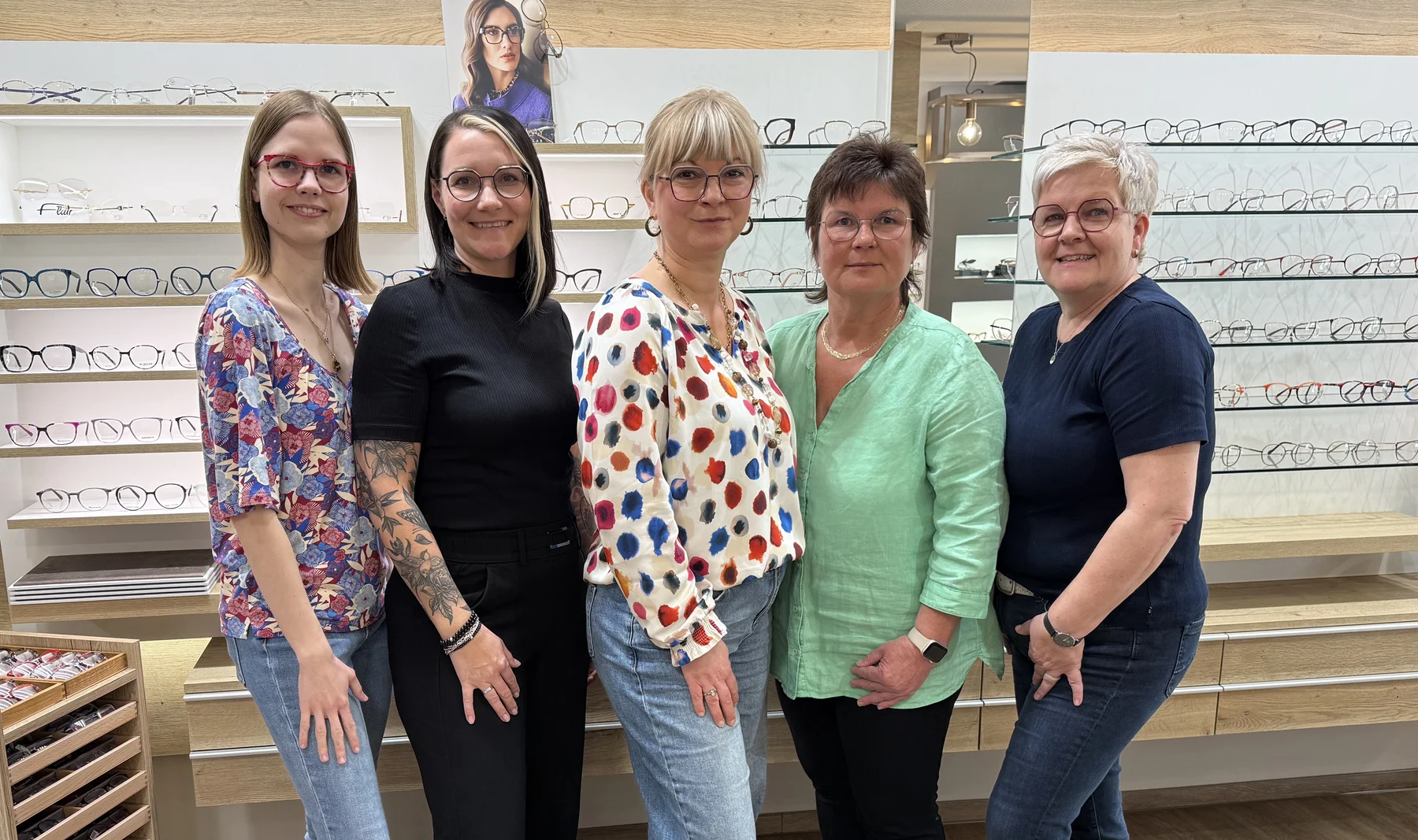 Unser Optik-Team  in Calau