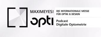 Logo des opti podcast "Digitale Optometrie"